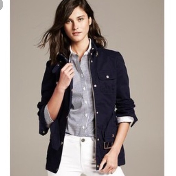 navy summer jacket womens